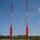 विंड मापने के लिए ISO2008 9001 जस्ती स्टील टॉवर
