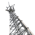 एंगल हॉट डिप जस्ती 100 फुट सेल्फ सपोर्टिंग टॉवर थ्री लेग्ड