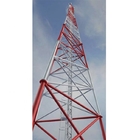 सेल फोन 10 मीटर मोबाइल संचार टॉवर 3 लेग ट्यूब