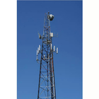 हॉट डिप जस्ती ट्यूबलर स्टील टॉवर 30m 60m जीएसएम संचार दूरसंचार: