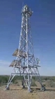 कोण इस्पात संरचना मोबाइल संचार टॉवर 20m - 100m माइक्रोवेव