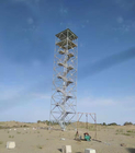 आईएसओ प्रमाणित 15 मीटर कोण स्टील टॉवर, दूरसंचार टावर्स