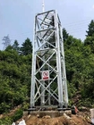 आईएसओ प्रमाणित 15 मीटर कोण स्टील टॉवर, दूरसंचार टावर्स