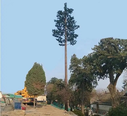 दूरसंचार के लिए छलावरण 40 मीटर सिंगल पोल टॉवर