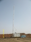 रैपिड इंटीग्रेशन कम्युनिकेशन टॉवर सिंगल पाइप 20 - 32 मीटर हॉट डिप गैल्वेनाइज्ड