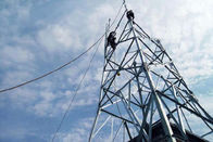 सिग्नल ट्रांसमिशन के लिए 50 मीटर Vhf रेडियो वाईफ़ाई जाली स्टील टॉवर