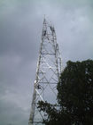 सिग्नल ट्रांसमिशन के लिए 50 मीटर Vhf रेडियो वाईफ़ाई जाली स्टील टॉवर