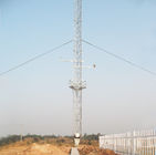 स्टील Q345 मल्टीफ़ंक्शन मोबाइल गयर्ड वायर टॉवर