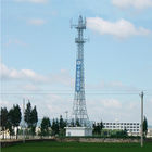 ISO 30m / S Q235 स्टील मोबाइल संचार कोण स्टील टॉवर एंटीना स्टील संरचना