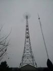 त्रिकोणीय 3 टांगों वाला संचार रेडियो गाईड टॉवर