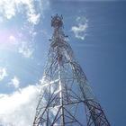 ट्यूबलर टेलीकॉम मोबाइल मस्त 50 मीटर जाली स्टील टावर्स