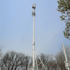 जीएसएम एंटीना दूरसंचार 15 मीटर मोनोपोल संचार टॉवर