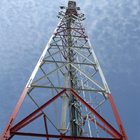 सेल्फ सपोर्टिंग जीएसएम 4 लेग्ड टॉवर बीटीएस मोबाइल एंगल स्टील टेलीकॉम रडार