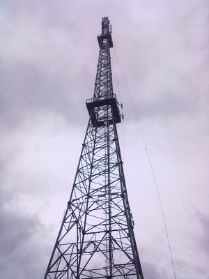 समर्थन 30 40 45 50 मीटर रेडियो एंटीना टॉवर कोणीय दूरसंचार